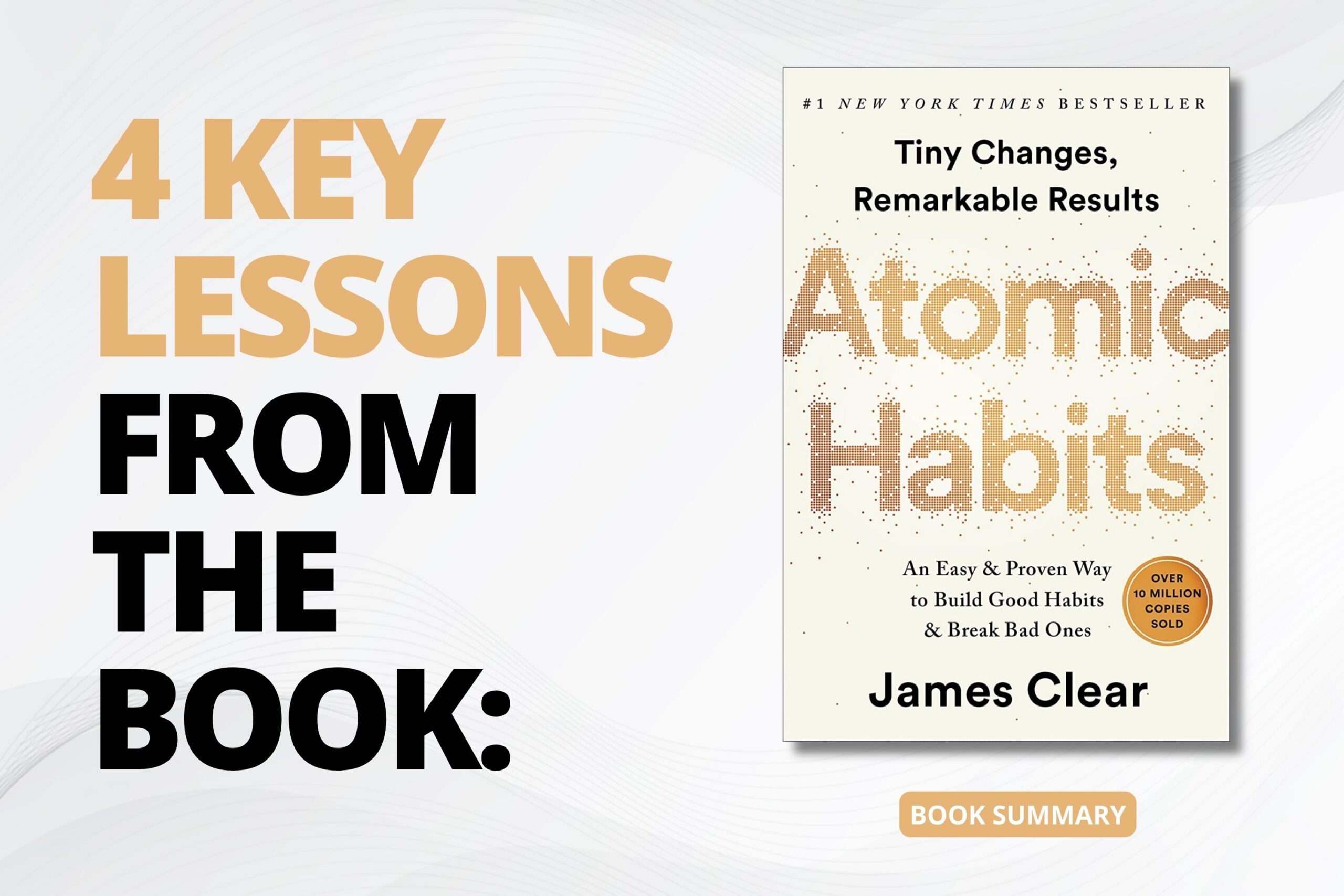 Atomic Habits Book Summary (5 LESSONS) 